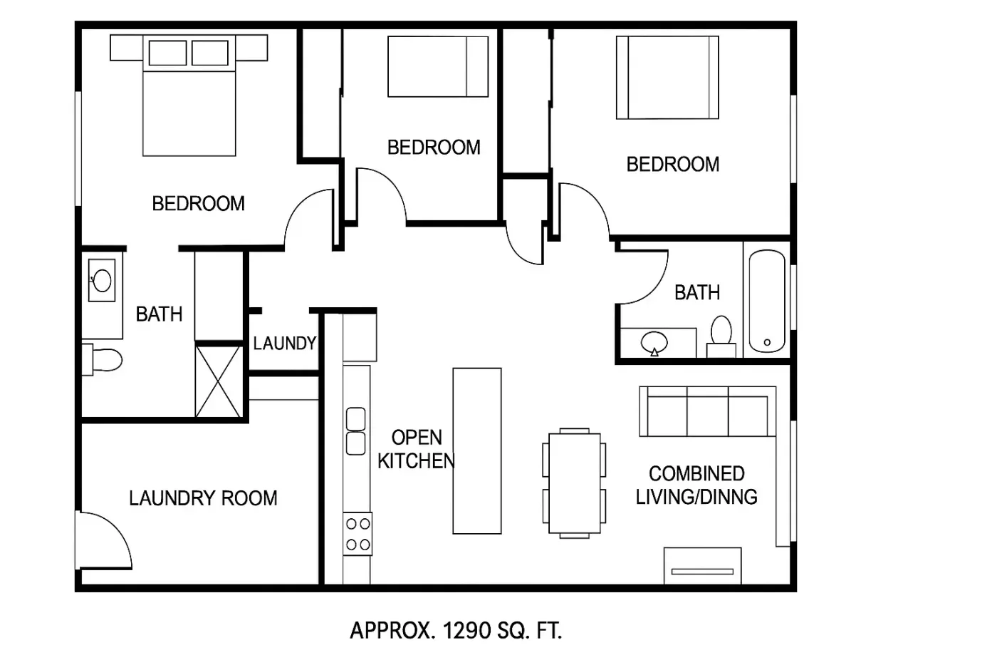 AI-generated floor plan